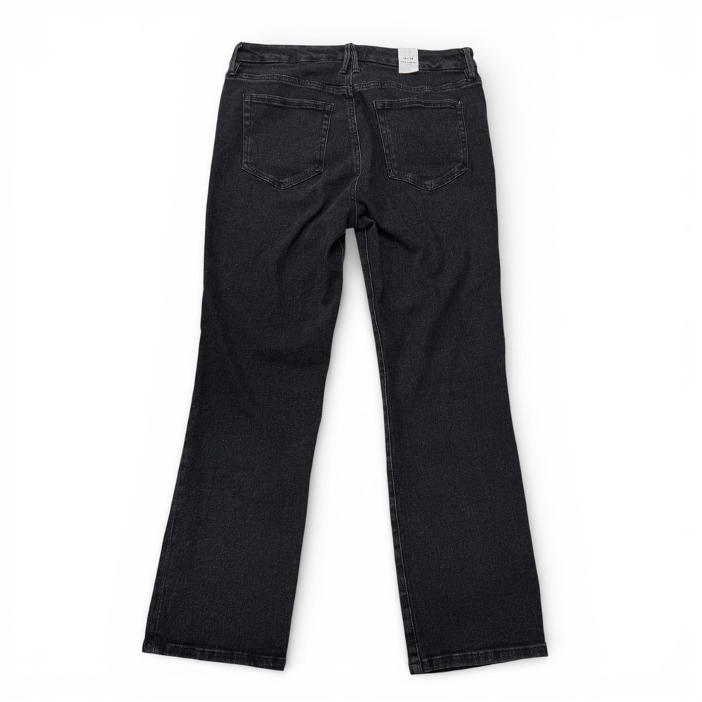Good American Good Legs Straight Jeans Black Womens 14 /‎ 32 NEW NWT Denim - Picture 2 of 15